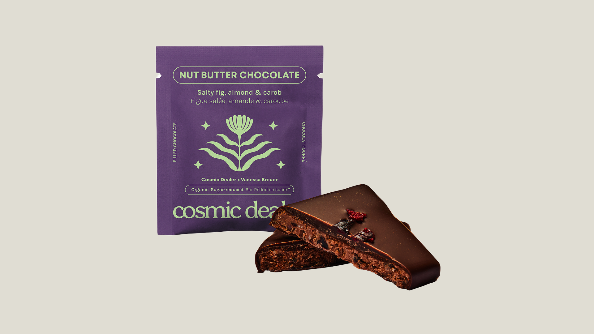 Salty Fig & Roasted Almond Chocolates