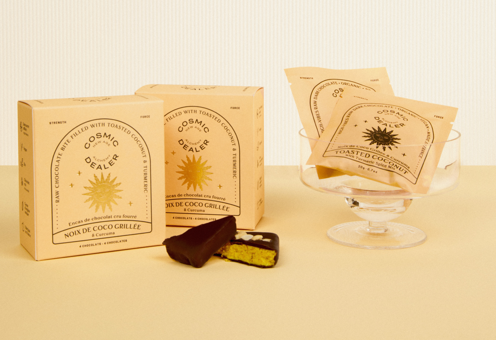 Coconut & Turmeric Chocolates