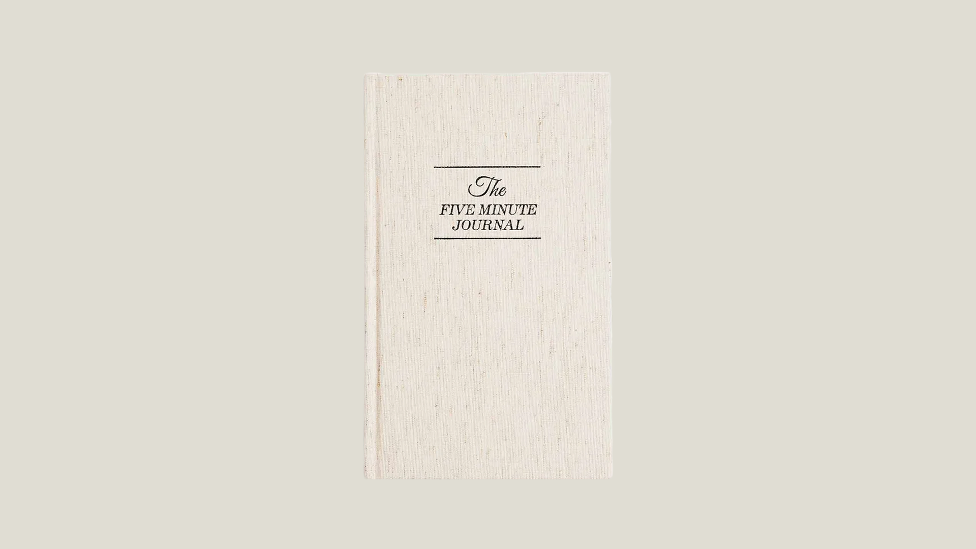 The Five Minute Journal