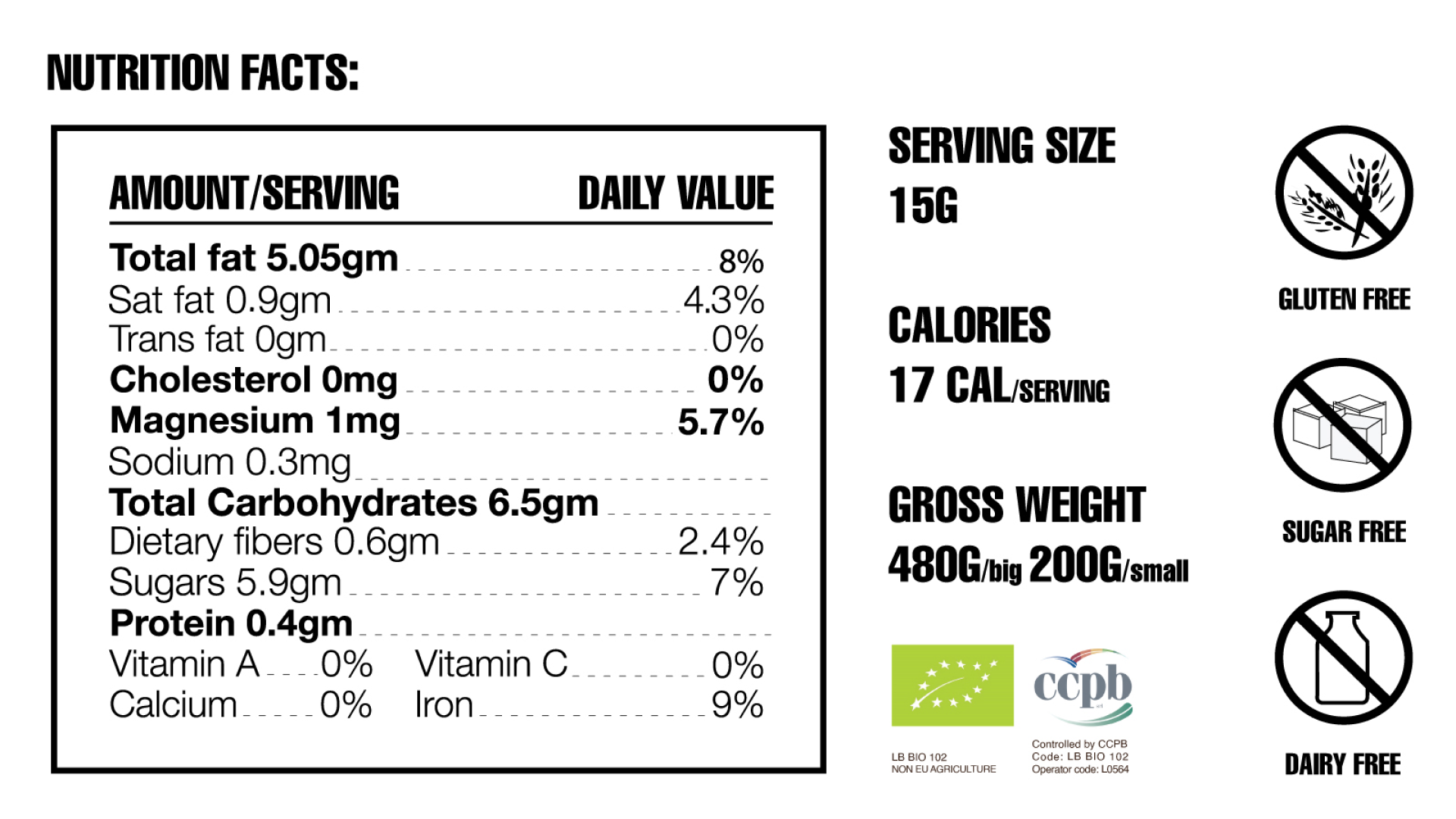 Chocolate Pills with Carob