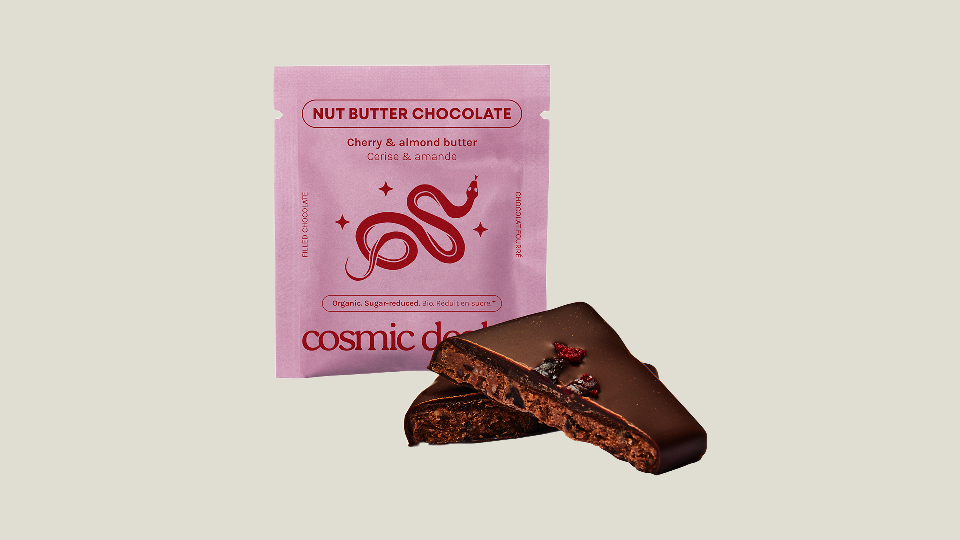 Cherry & Almond Butter Chocolates